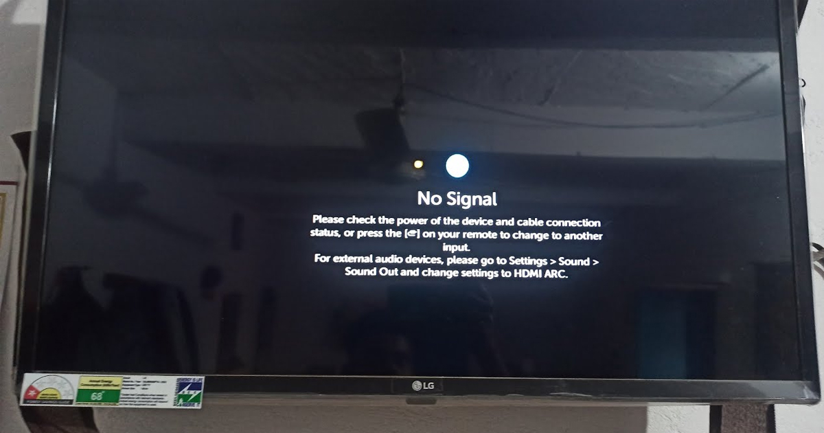 Common Causes of No Signal on Your LG TV