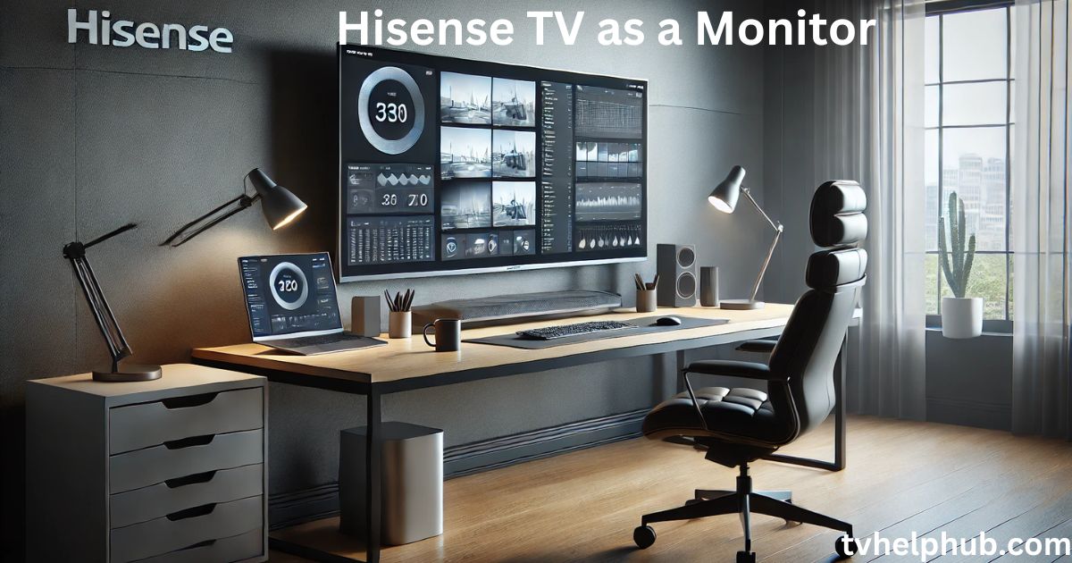 Hisense TV as a Monitor