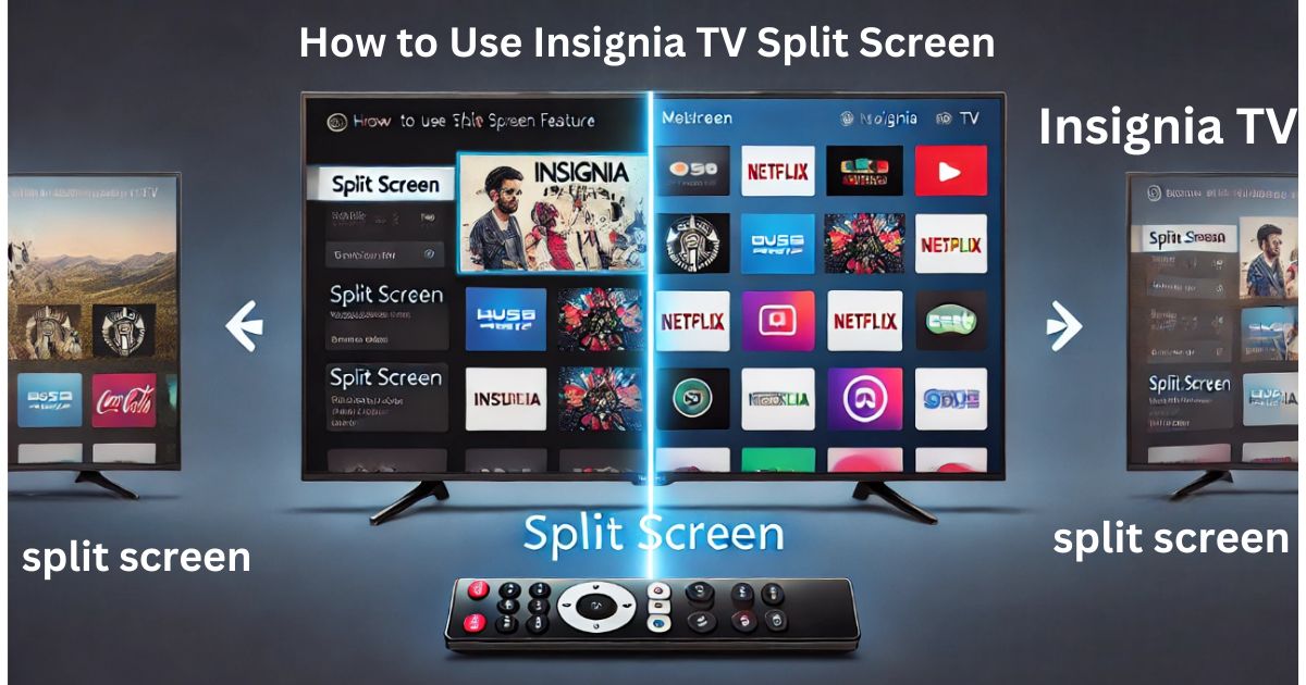 How to Use Insignia TV Split Screen