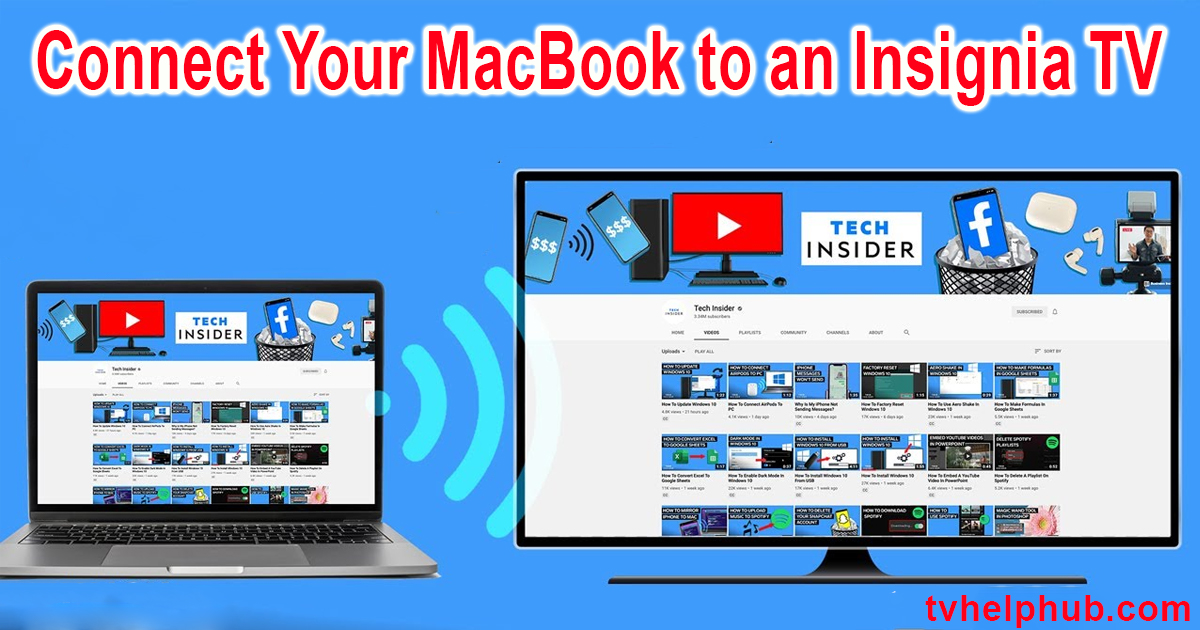 Connect Your MacBook to an Insignia TV