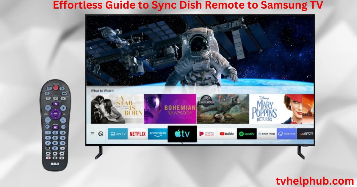 Effortless Guide to Sync Dish Remote to Samsung TV