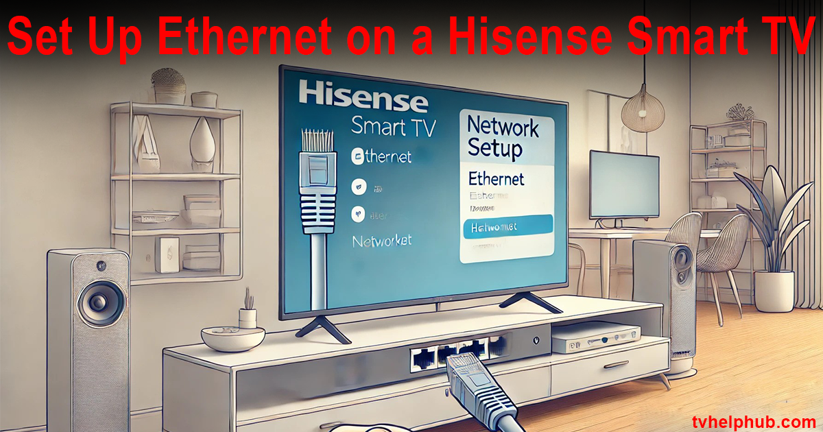 Set Up Ethernet on a Hisense Smart TV