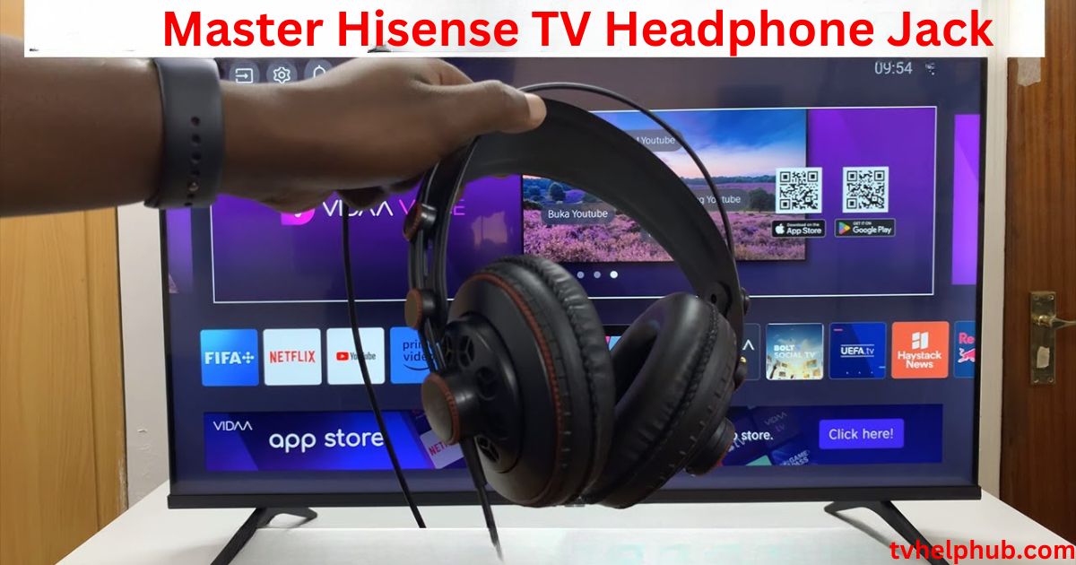 Master Hisense TV Headphone Jack