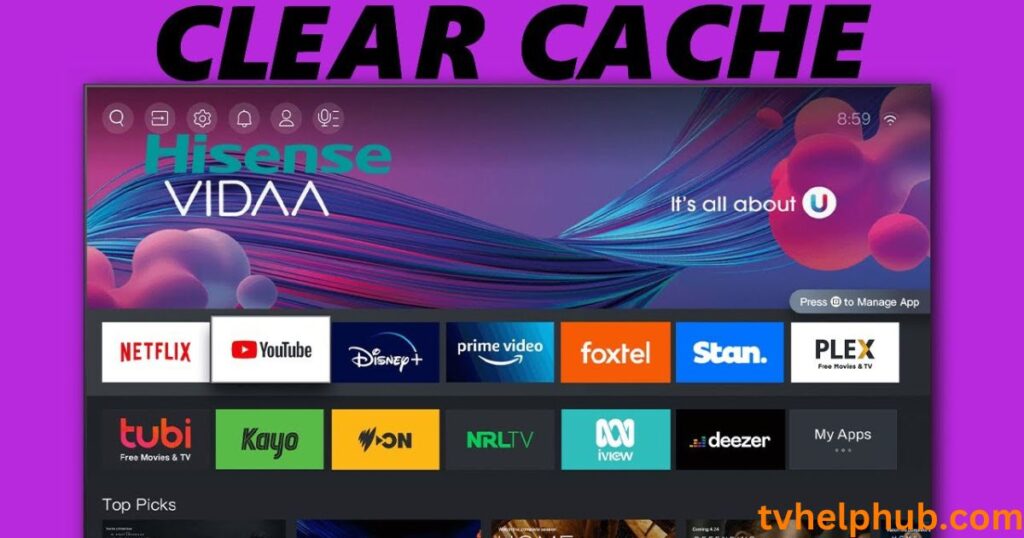 Clear Cache on Hisense Roku TV