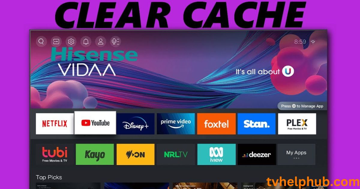 Clear Cache on Hisense Roku TV
