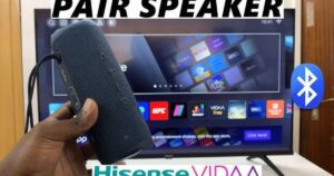 connect Hisense TV to Bluetooth speaker