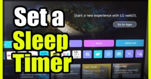 Set Sleep Timer on LG Smart TV